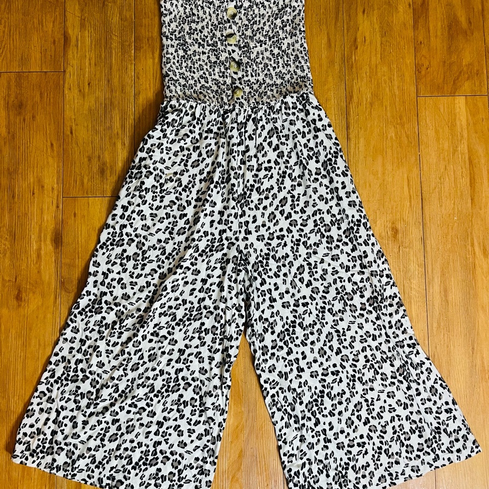 Leopard Print Jumpsuit